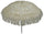 Parasol de jardin en acier Ø2 m Maffei Kenya Ecru