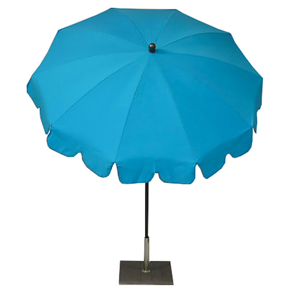 prezzo Parasol de jardin Ø200 cm Mât Ø27 mm en acier Maffei Allegro Turquoise