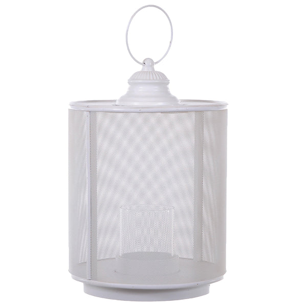 Lanterna a Cilindro con Portacandela H 40 cm online
