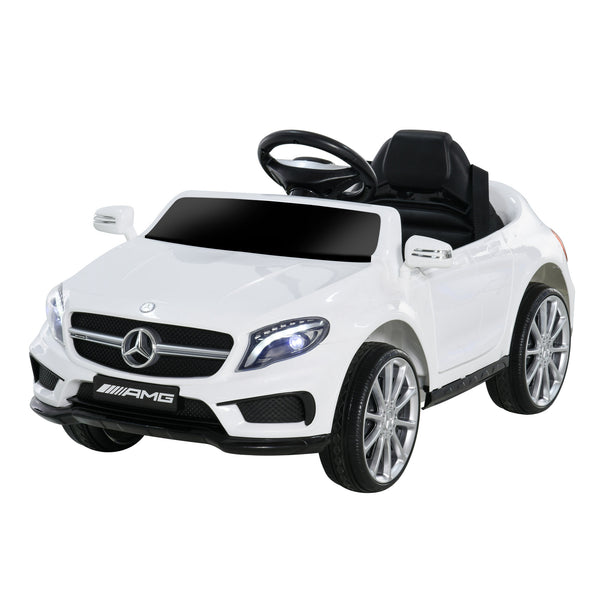 acquista Macchina Elettrica per Bambini 6V con Licenza Mercedes GLA 45 Bianco