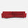 Canapé d'angle Yasel 5 places 228x228x85 cm en tissu rouge