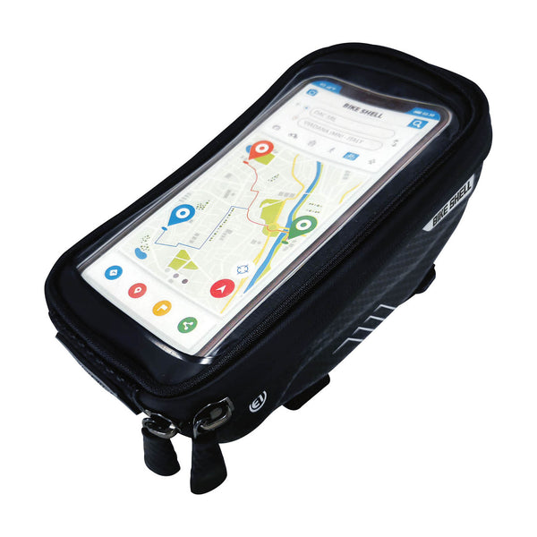 online Sac de rangement pour guidon de vélo 17x9x6 cm avec poche tactile pour smartphone