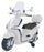Trottinette électrique pour enfants 12V Piaggio Liberty ABS Blanc