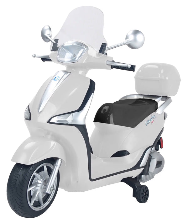 Trottinette électrique pour enfants 12V Piaggio Liberty ABS Blanc acquista