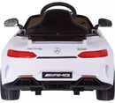 Macchina Elettrica per Bambini 12V con Licenza Mercedes GTR Small AMG Bianca-4