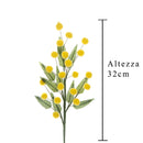 Set 12 Rami Artificiali di Mimose H 32 cm-2
