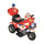 Moto électrique pour enfants 6V Police Rouge
