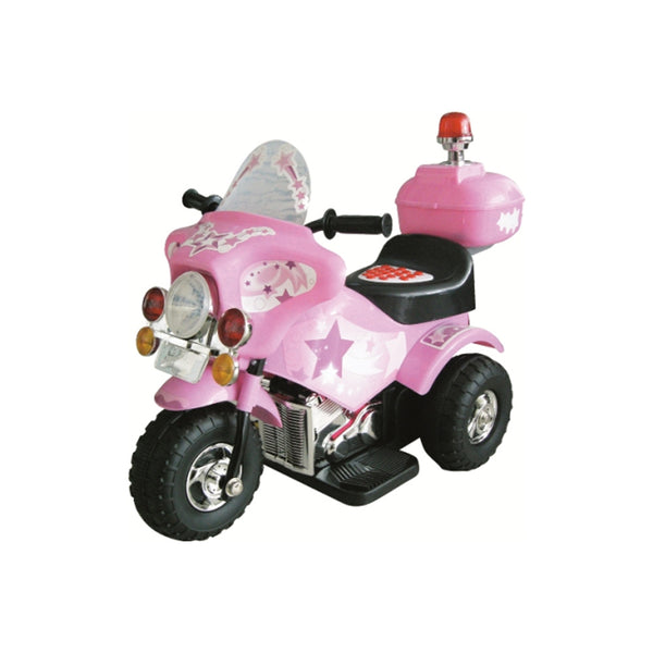 Moto électrique pour enfants 6V Police Rose online