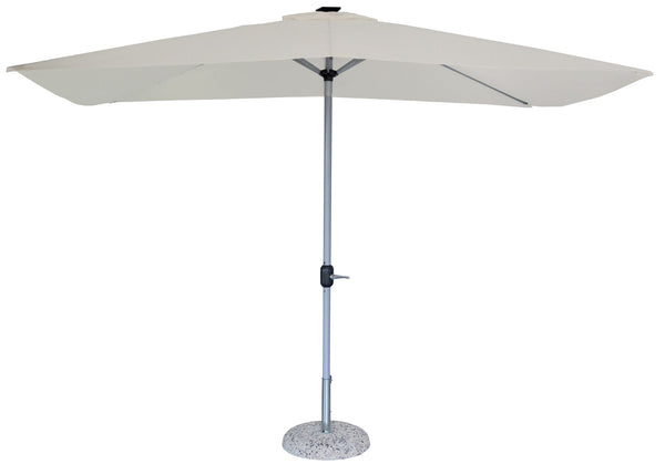 acquista Parasol de jardin en métal 2x3m Morel Blanc