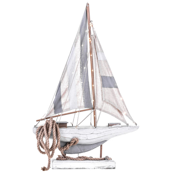 Modellino Barca con 43 Luci Misure 64x44 cm sconto