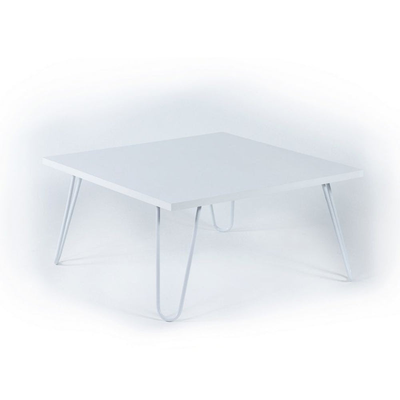 Tavolino da salotto 60x60x29 cm bianco Ilia-2