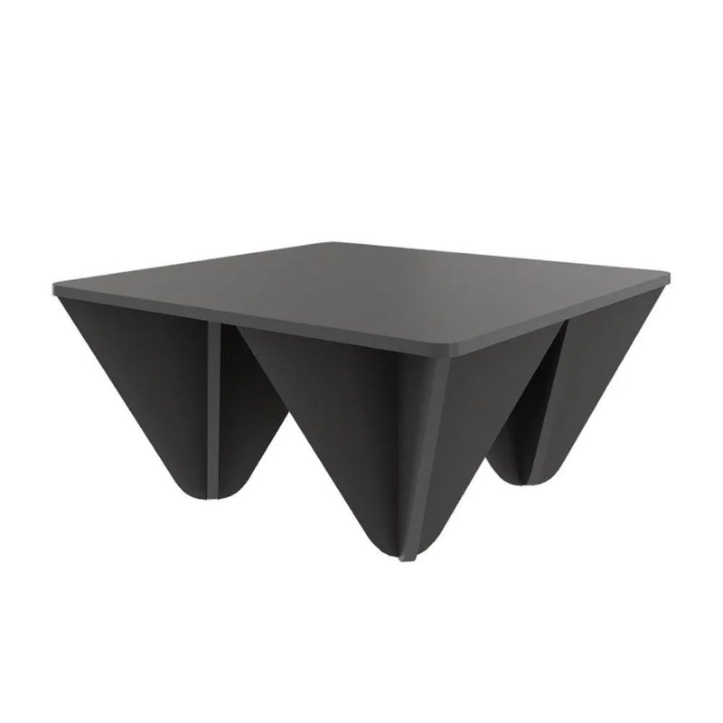 Tavolino design da salotto 80x80x38 cm Diamond antracite-5