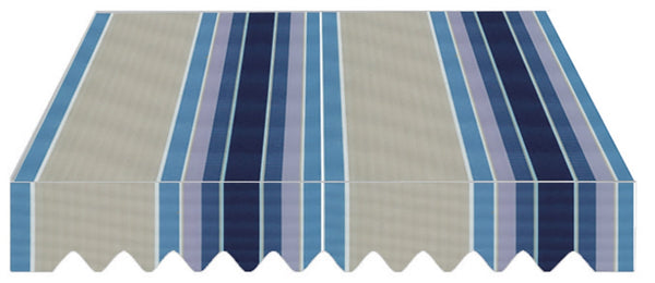 Auvent déroulant 2x2,5m Tissu Polyester Design P4032 sconto