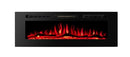 Camino Elettrico da Incasso 46,5x165,1x12,1 cm Effetto Fiamma 1500W Amadeo 65-2