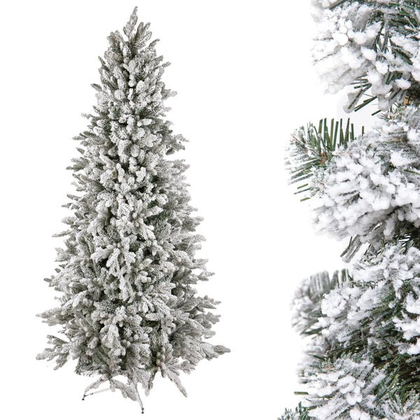 Sapin de Noël artificiel H230 cm Matterhorn Fir avec neige 1026 pointes Vert acquista