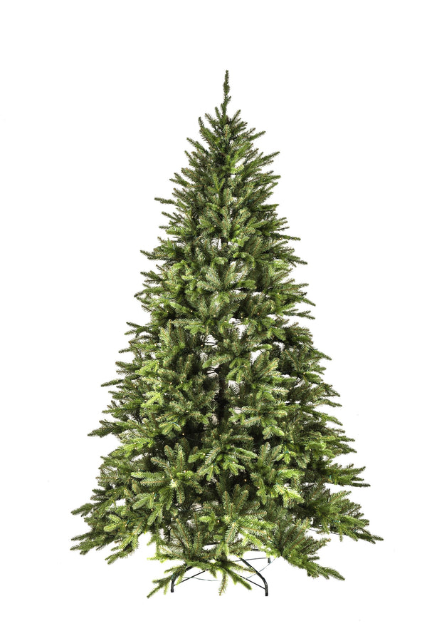 acquista Sapin de Noël artificiel H200 cm Sapin Nebraska 340 Led 2314 Branches Vert