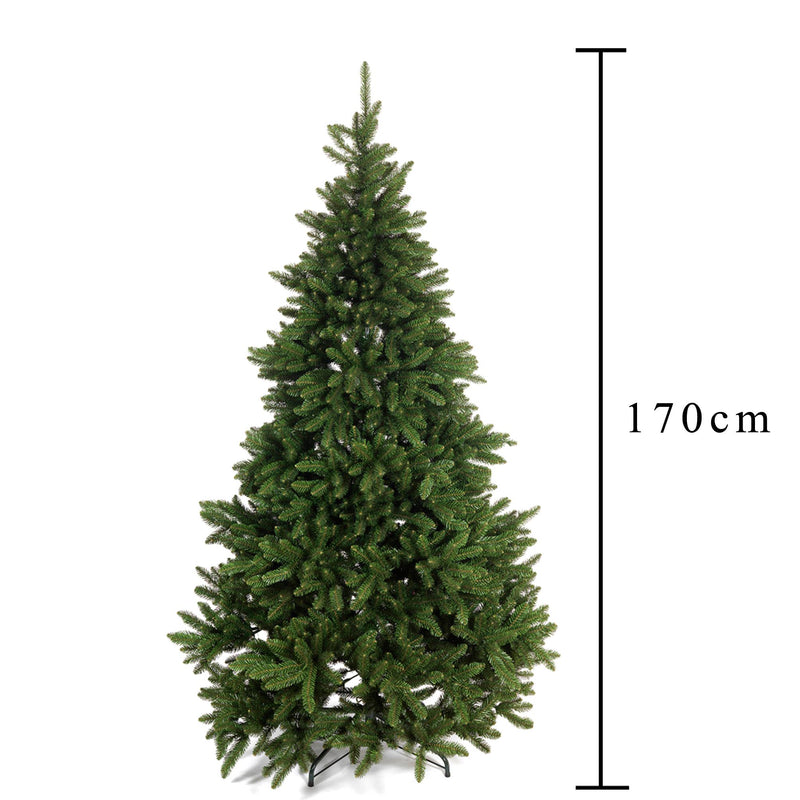 Albero di Natale Artificiale H168 cm Abete Appennino con 1107 Tips Verde-2